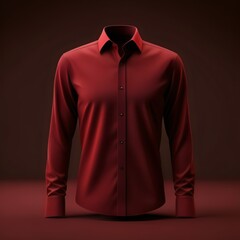 Wall Mural - 3d design of a red shirt