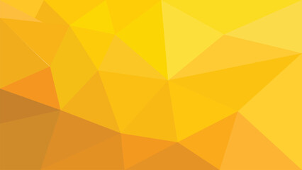 Wall Mural - yellow abstract polygon background vector illustration. perfect for banner, background, template, wa