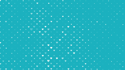 Aufkleber - Blue Healthcare Medical Heart Symbols Pattern. Hospital Website Design Elements Background. Medical Tech Background. Vector Illustration.
