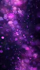 Wall Mural - Lavender light burst  abstract rays on dark background with violet and gold sparkles