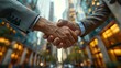 © kanesuan - group of Business people professionals collaborating on a creative work successful
