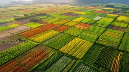 Wall Mural - rice field