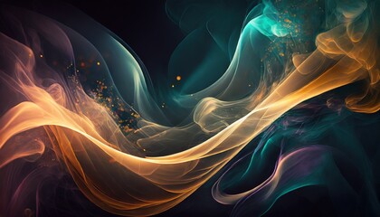 Wall Mural - abstract fractal background