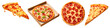 © Rawpixel.com - Delicious variety of pizzas png set