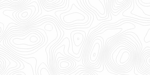 seamless pattern with lines topographic map. geographic mountain relief diagram line wave carve patt