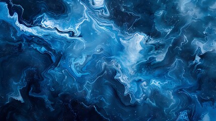 Abstract Blue Marble Texture Background : Suitable for Be Used as a Background in Any Project (Print, Graphic Design, Web Design, and also As a Mask to Fill Any Shape or Text)