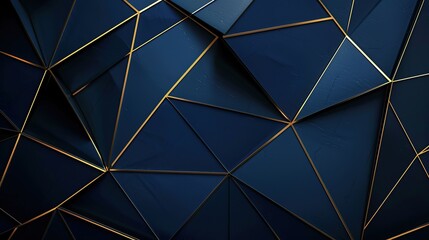 Wall Mural - Triangular lines abstract background