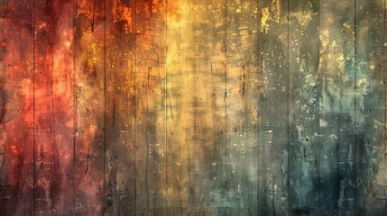 Wall Mural - Colorful grunge texture background