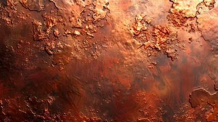 Wall Mural - copper background rusty