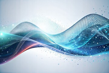 Wall Mural - abstract technology vector design background.