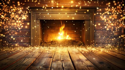 Canvas Print - christmas background. new year 's interior.