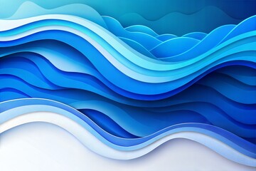 Canvas Print - modern wave lines abstract background, color design for abstract background. wave pattern background