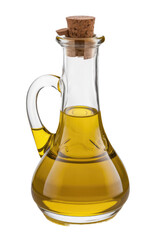 Wall Mural - Isolated PNG Olive Bottle Oil , GENERATIVE AI