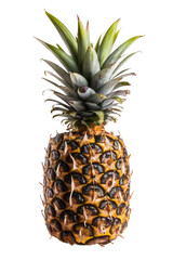 Wall Mural - Isolated PNG Pineapple Fruit, GENERATIVE AI