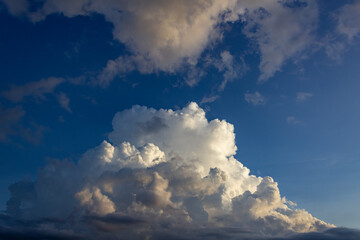 Wall Mural - beautiful sky and clouds