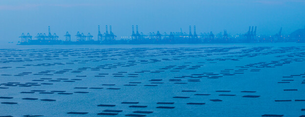 Canvas Print - Lau Fau Shan Oyster Farm