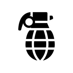 Wall Mural - grenade icon