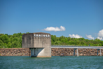 Canvas Print - lake chatuge