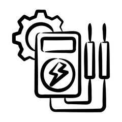 Sticker - Electrical Engineering Icon