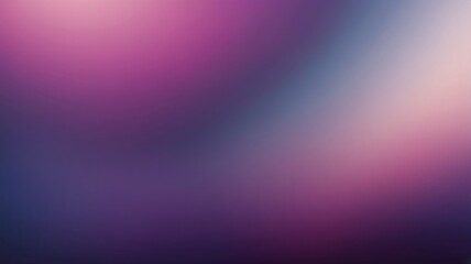 Poster - Blurred color gradient purple pink blue grainy color gradient background dark abstract backdrop banner poster card wallpaper website header design