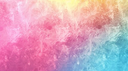 Wall Mural - fuzzy gradient background in pink, blue, and yellow tones