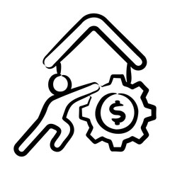 Sticker - Mortgage Lender Icon