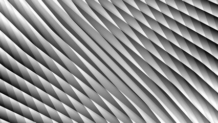 Wall Mural - Beautiful abstract monochrome lines pattern seamless looping animation background.