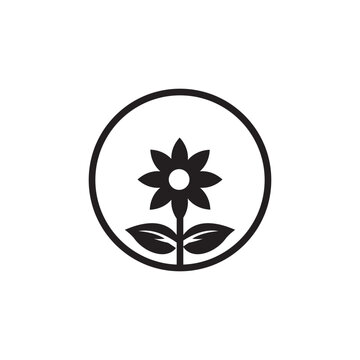 flower logo icon