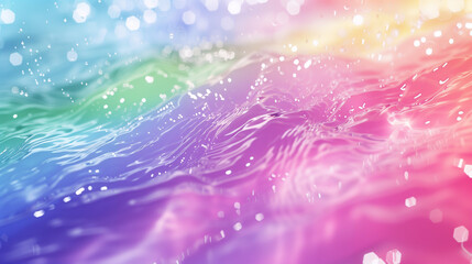 Wall Mural - Colorful Gradient Water Background Wallpaper