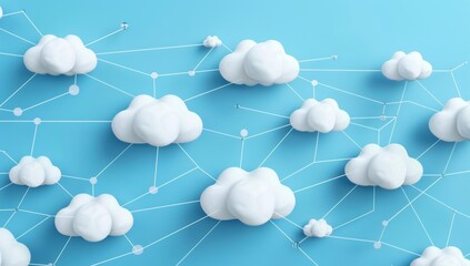 A network of interconnected nodes, symbolizing the theme of global connectivity and social media