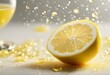 © Wirestock - AI-generated illustration of a sliced lemon with yellow droplets