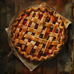 Canvas Print - National Pie Day, Pie