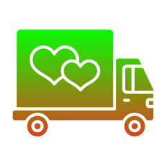 Poster - Delivery Truck Icon