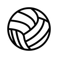 Sticker - volleyball icon
