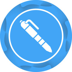 Poster - Pen Vector Icon