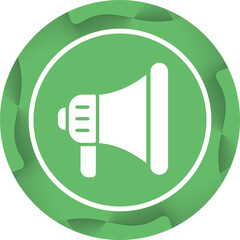 Poster - Megaphone Vector Icon