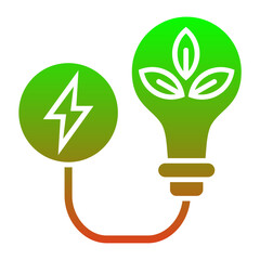 Sticker - Green Energy Icon