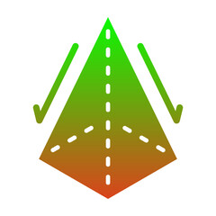 Sticker - Pyramid Icon