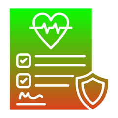 Sticker - Health check Icon