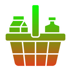 Poster - Shopping Basket Icon