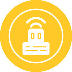 Sticker - Wifi Vector Icon