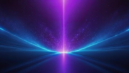 Wall Mural - creative glowing purple metaverse space backdrop abstract world and innovation concept