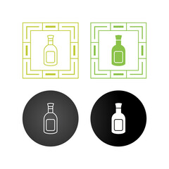 Wall Mural - Drink Bottle Vector Icon