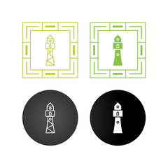 Wall Mural - Lighthouse Vector Icon