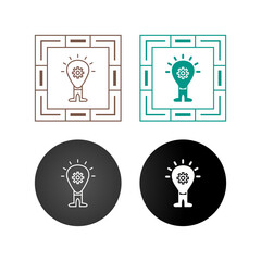 Canvas Print - Innovation Vector Icon