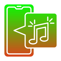 Sticker - Music Icon