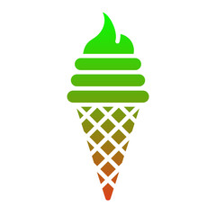 Canvas Print - Ice Cream Icon