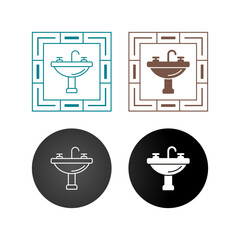 Poster - Basin Vector Icon