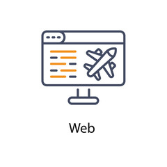 Web vector icon 