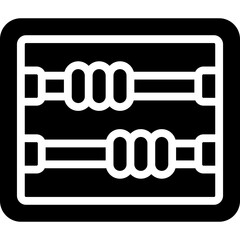 Sticker - abacus icon